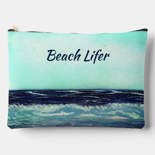 Pochette À Accessoires Le passionné de la plage (Recto)