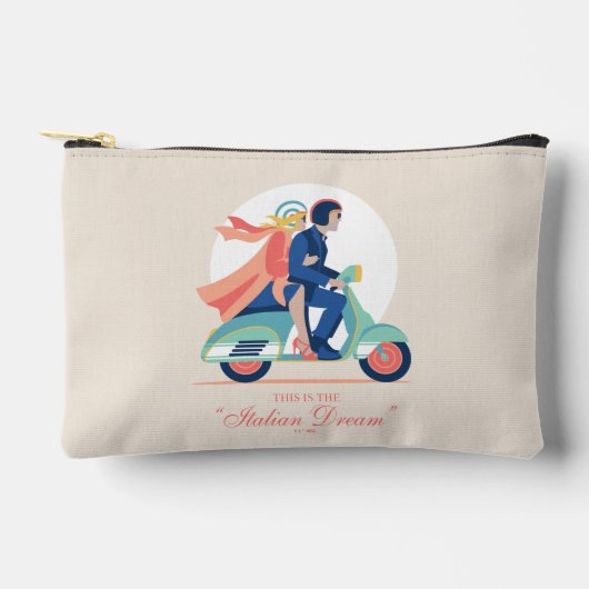 Pochette À Accessoires Le rêve italien - Le Lotus Blanc (Recto)