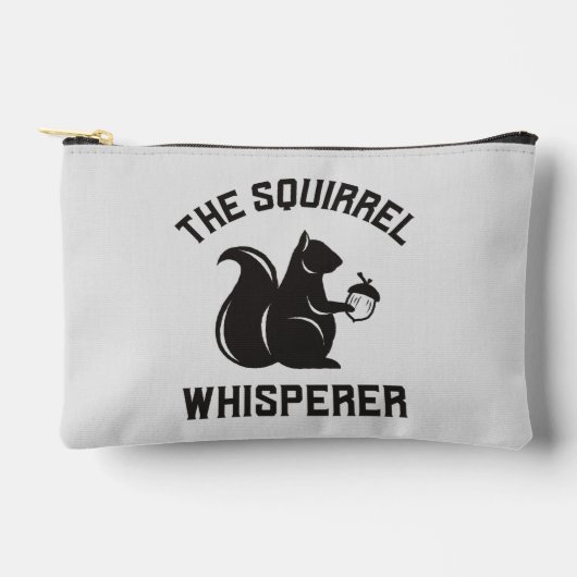 Pochette À Accessoires Le Whisperer d'écureuil | Écureuil (Recto)