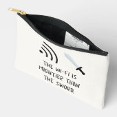 Pochette À Accessoires Le WiFi est plus puissant que l'épée (Ouvrir)