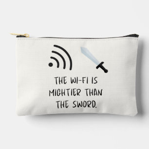 Pochette À Accessoires Le WiFi est plus puissant que l'épée