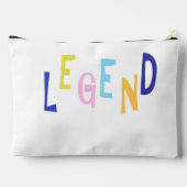 Pochette À Accessoires légende mot art (Verso)