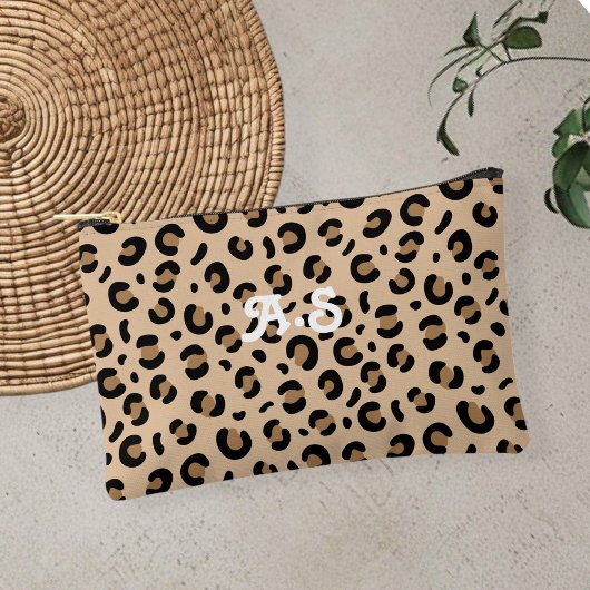 Pochette À Accessoires leopard print accessory bag, leopard print makeup 