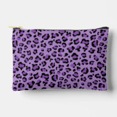 Pochette À Accessoires Leopard Print, Léopard Spots, Purple Leopard (Recto)