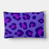 Pochette À Accessoires "Leopard violet électrique" (Verso)
