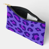 Pochette À Accessoires "Leopard violet électrique" (Ouvrir)
