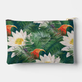 Pochette À Accessoires Les Blancs Lotus Tropical Birds & Lotus Motif (Verso)