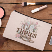 Pochette À Accessoires Les choses de maman Boots de cowboy Occidentaux av