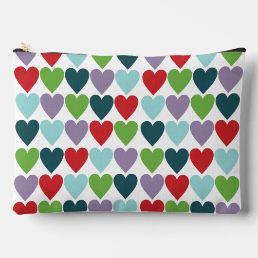 Pochette À Accessoires Les coeurs sont donnés (Recto)