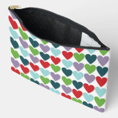 Pochette À Accessoires Les coeurs sont donnés (Ouvrir)