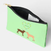 Pochette À Accessoires Les Deux et Daisy Heart Custom (Ouvrir)