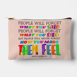 Pochette À Accessoires Les gens n'oublieront jamais ce que vous leur avez