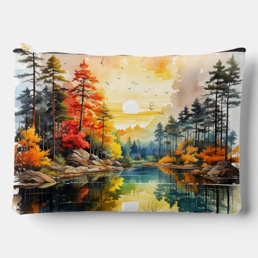 Pochette À Accessoires Les Grands Espaces (Recto)
