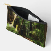 Pochette À Accessoires Les séquoias et les fougères du parc national Redw (Ouvrir)