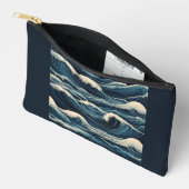 Pochette À Accessoires Les vagues du tsunami (Ouvrir)