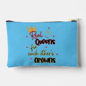 Pochette À Accessoires Les vraies reines réparent les couronnes de l'autr (Verso)