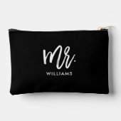 Pochette À Accessoires Lettres de script "Nom de M." (Verso)