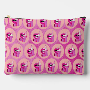 Pochette À Accessoires Lèvres