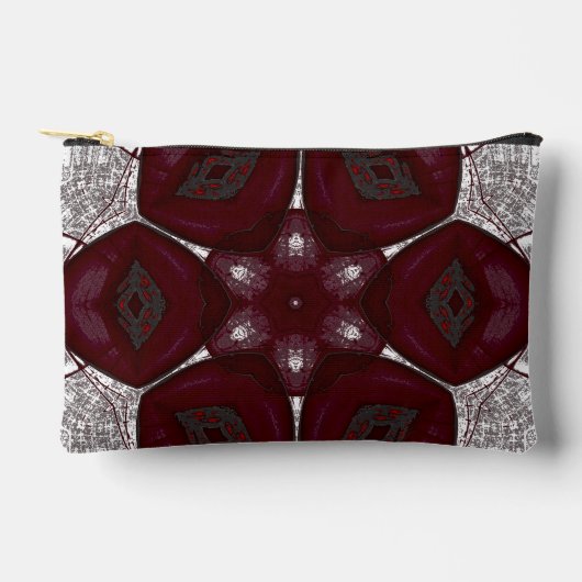 Pochette À Accessoires Lèvres Fleur Prem Mandal (Recto)
