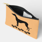 Pochette À Accessoires Lévrier  (Ouvrir)