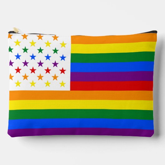 POCHETTE À ACCESSOIRES LGBT USA (Recto)