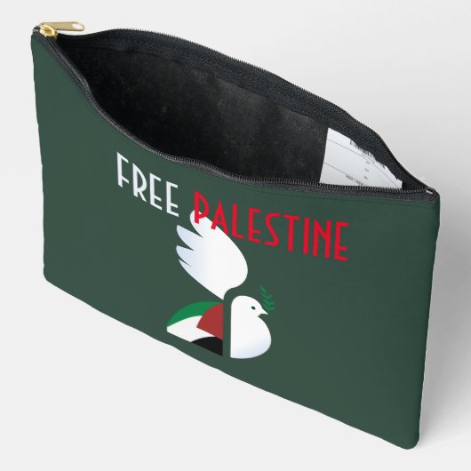 Pochette À Accessoires Libérer la Palestine (Ouvrir)