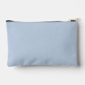 Pochette À Accessoires Light Blue | Wedding Monogram Bridesmaid Gift  (Verso)