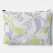 Pochette À Accessoires Lilac et Green Pastel Motif clair Monogramme (Verso)