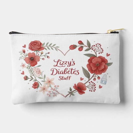 Pochette À Accessoires Lizzy's Diabetes Stuff (Verso)