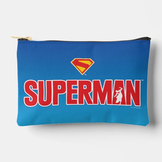 Pochette À Accessoires Logo classique Superman Bold (Recto)