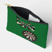 Pochette À Accessoires Logo de fléchettes avec cible, (Ouvrir)