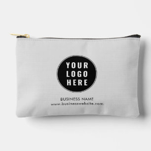 Pochette À Accessoires Logo d'entreprise et site web d'entreprise Modern