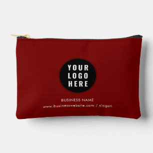 Pochette À Accessoires Logo d'entreprise personnalisé et site Web moderne