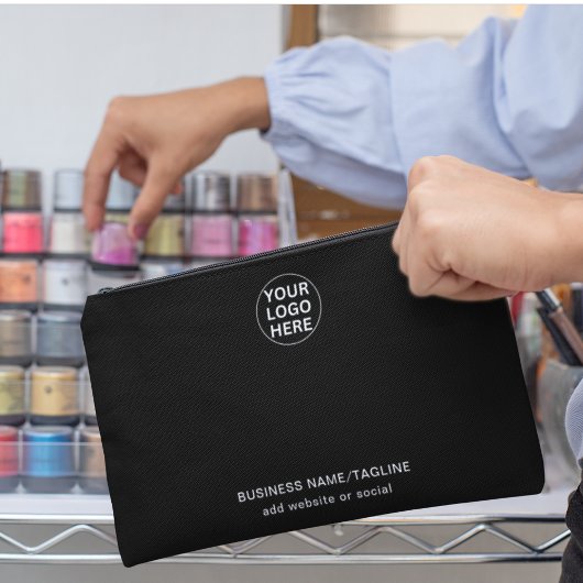 Pochette À Accessoires Logo et texte personnalisés l Promotionnels Entrep