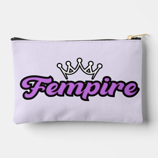 Pochette À Accessoires Logo FEMPIRE - Autonomisation (Verso)