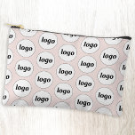 Pochette À Accessoires Logo Motif Business Promotion Branding Pink<br><div class="desc">Ajoutez votre propre logo à ce design. Minimaliste et professionnel. Idéal pour un produit promotionnel pour vos employés,  employés,  clients et clients. Idéal pour les salons,  les voyages,  les événements d'entreprise ou sportifs et les cadeaux. Pour les autres versions,  consultez la collection.</div>