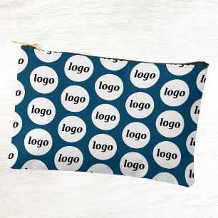 Pochette À Accessoires Logo Motif Business Promotion Turquoise Vert