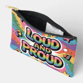 Pochette À Accessoires LOUD AND PROUD | LGBTQ+ Pride Ally (Ouvrir)