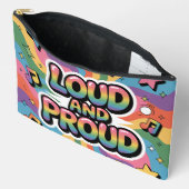 Pochette À Accessoires LOUD AND PROUD | LGBTQ+ Pride Ally (Ouvrir)
