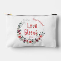 Love Blooms Personnalisée Mariée Groom Mariage Dat