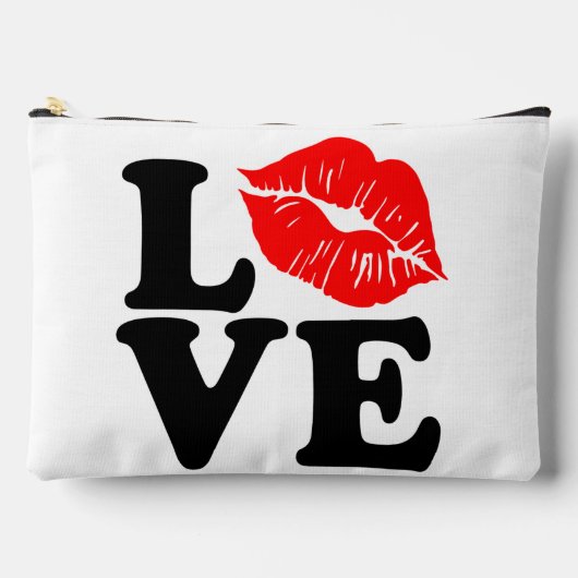 Pochette À Accessoires Love Lips (Recto)