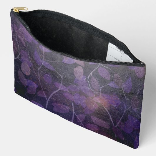 Pochette À Accessoires Luminosité de la feuille pourpre (Ouvrir)