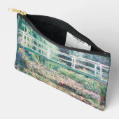 Pochette À Accessoires Lys d'eau blanche | CLAUDE MONET (Ouvrir)
