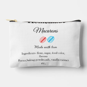 Pochette À Accessoires Macarons faits maison ajoutez des ingrédients fait