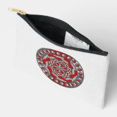 Pochette À Accessoires Machinerie rouge (Ouvrir)