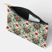 Pochette À Accessoires Magie des fleurs boho - dans des nuances de vert e (Ouvrir)
