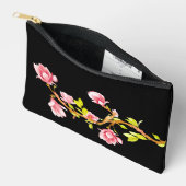 Pochette À Accessoires Magnolia Noir (Ouvrir)