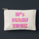 Pochette À Accessoires Mahj Mahjong Mah Jongg Citation rose mignonne Amus<br><div class="desc">Ajoutez une touche de charme à votre soirée de jeu avec ce Mahj Mahjong Accessory Pouch. La couleur rose et la citation fantaisiste en font un endroit à la fois amusant et fonctionnel, parfait pour transporter vos carreaux de Mahjong dans le style. Un must pour les amateurs de Mahjong qui...</div>