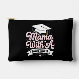 Pochette À Accessoires Mama avec une maîtrise Diplôme Maman