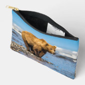 Pochette À Accessoires Maman ours regarde ses deux enfants (Ouvrir)